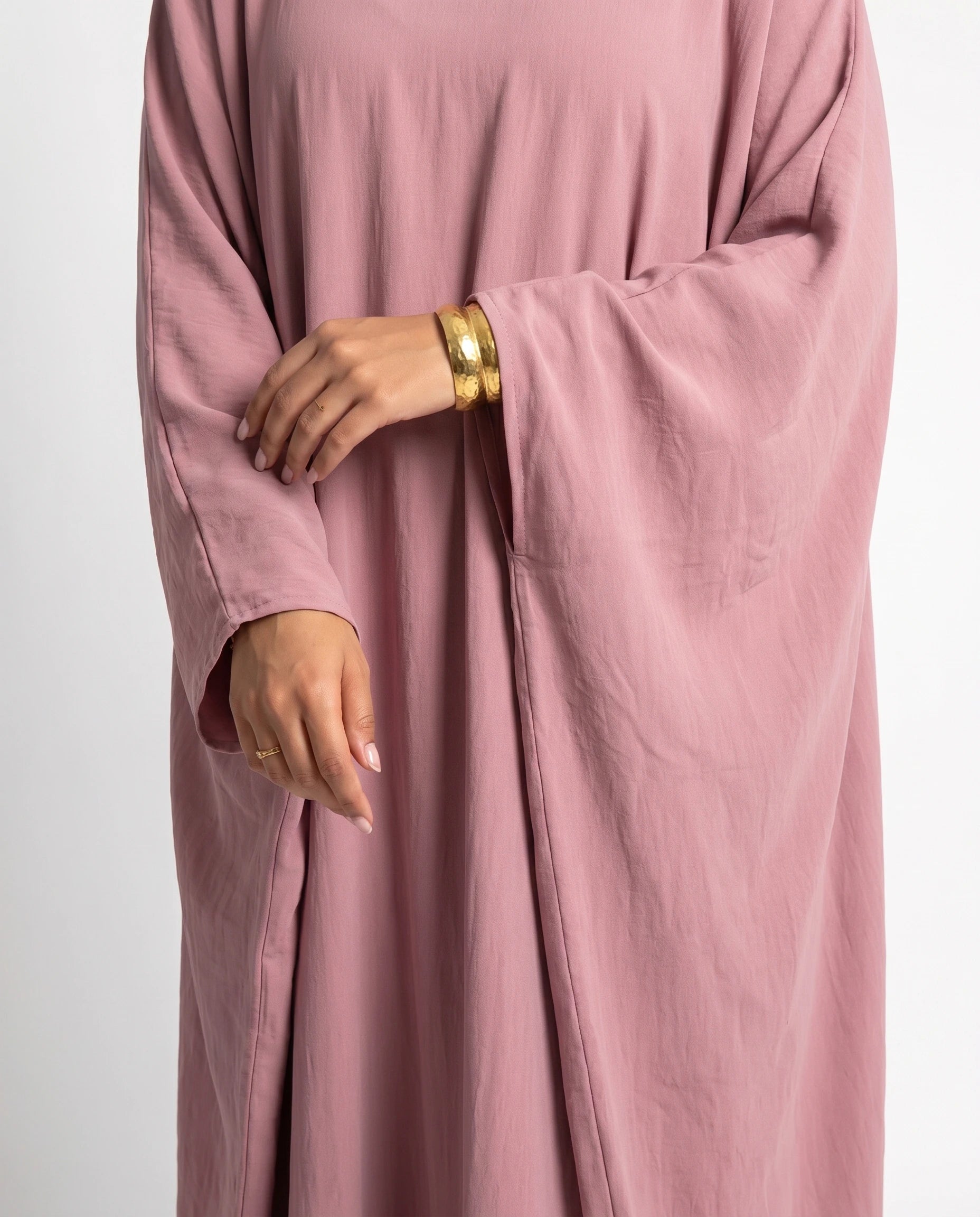 Pink Butterfly Abaya