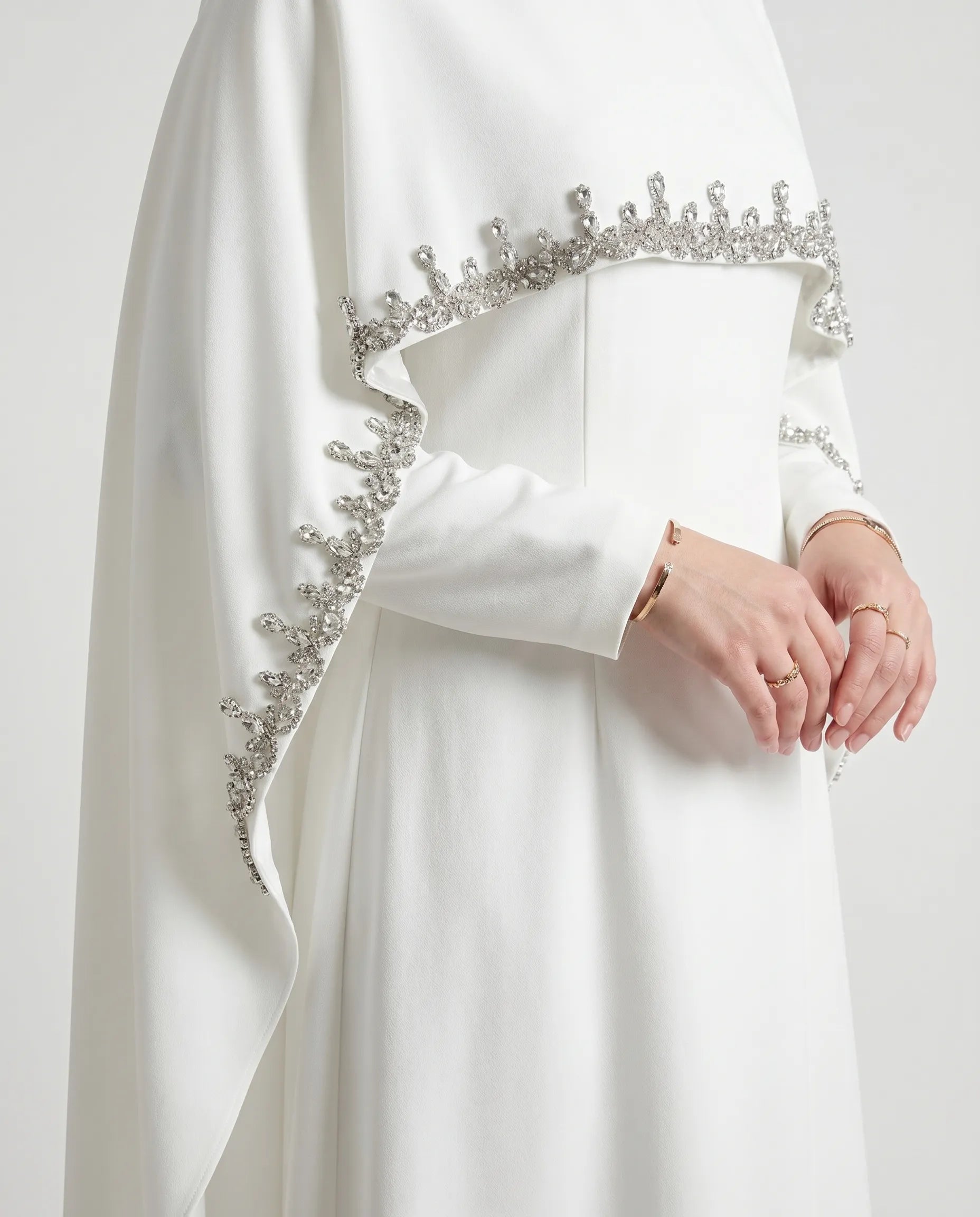 White Abaya for Nikkah