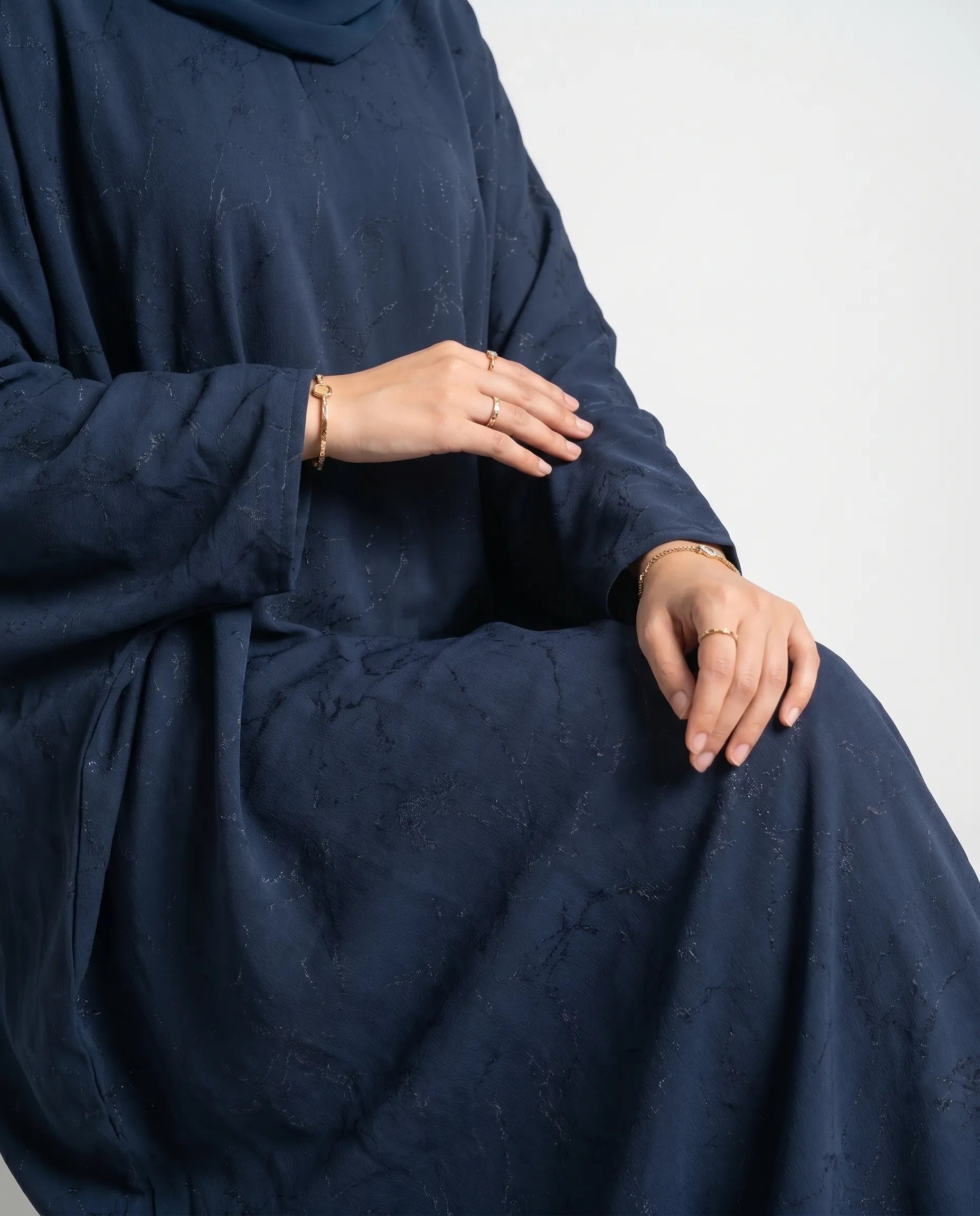 Blue Saudi Arabia Abaya