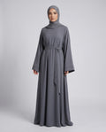 butterfly abaya with belt