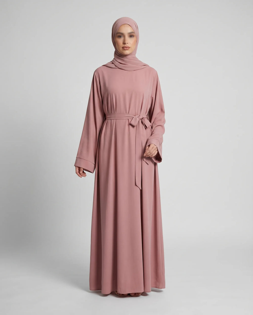butterfly abaya with belt