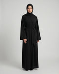 butterfly abaya with belt