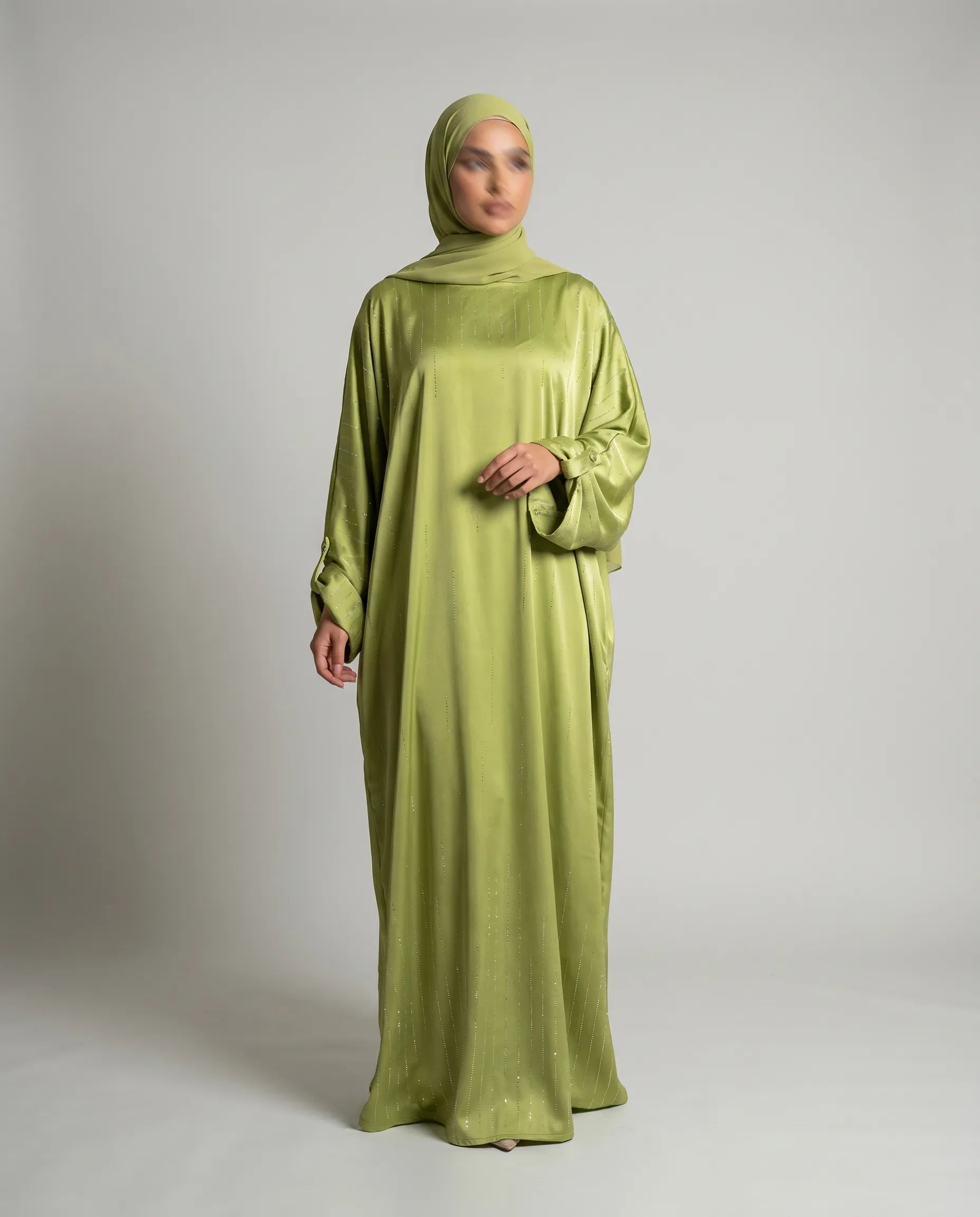 sparkly butterfly abaya