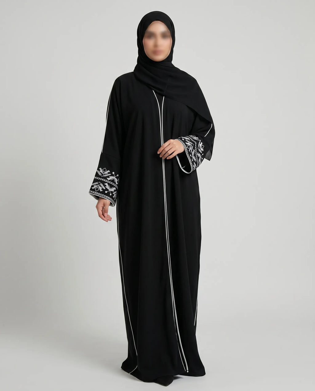 Black Saudi Arabia Abaya