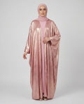 Pink Kimono Abaya Dress