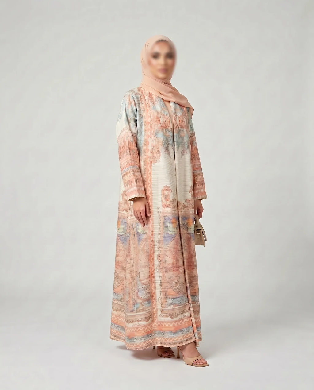 Open Kimono Abaya