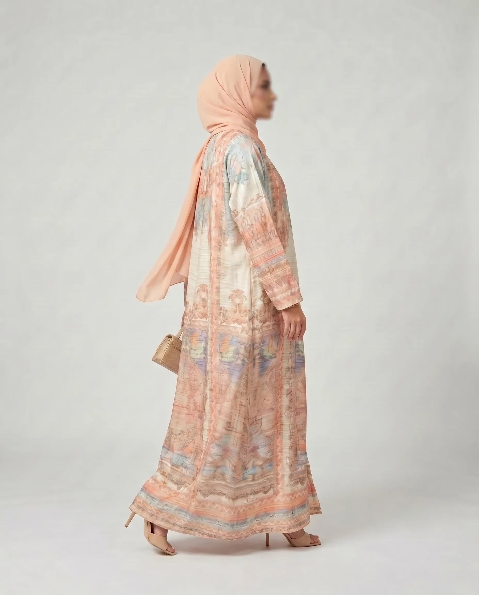 Open Kimono Abaya