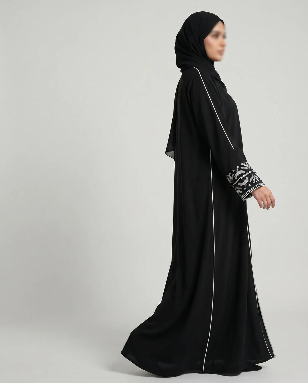 Black Saudi Arabia Abaya