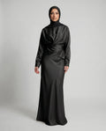 Silk Abaya Dress