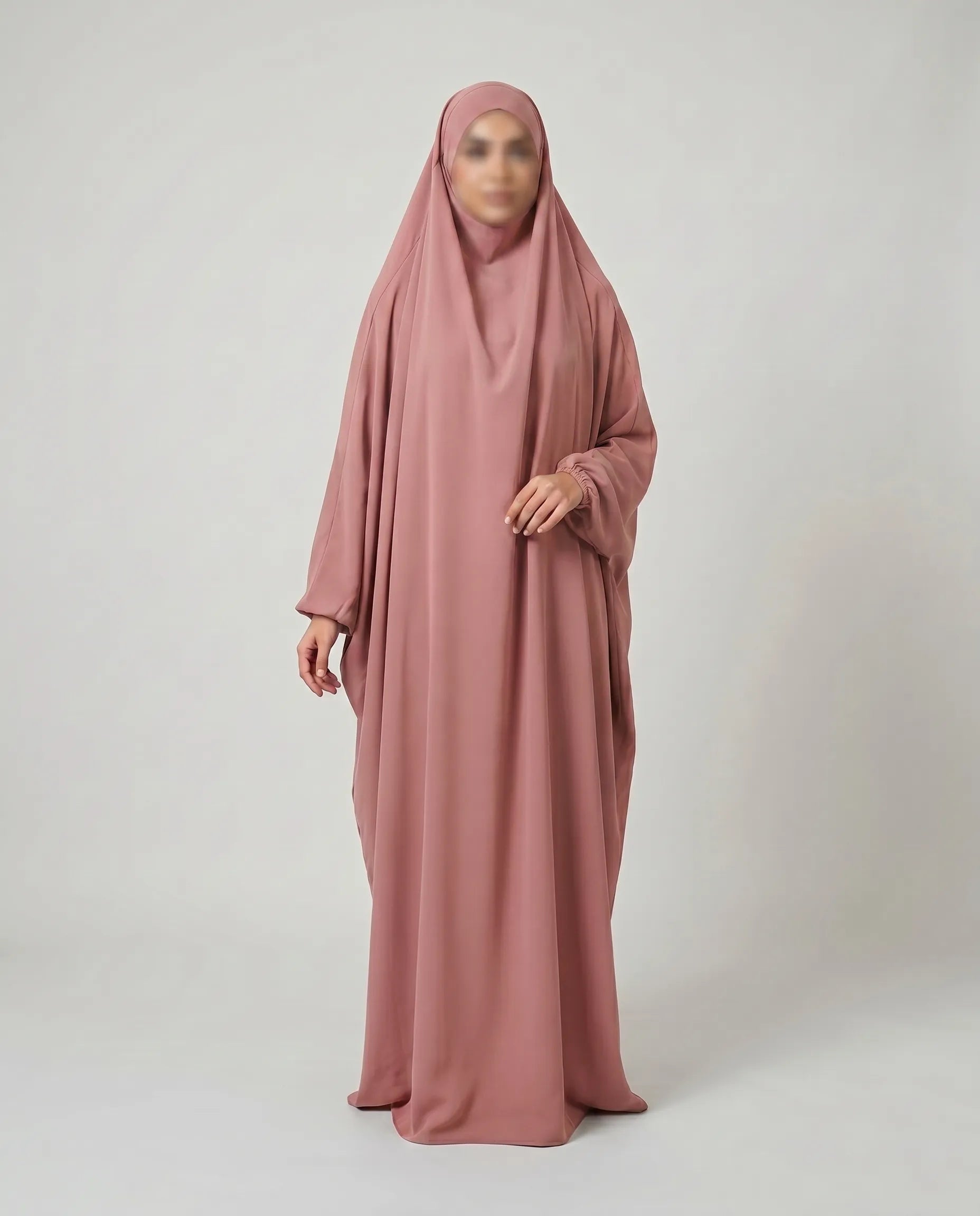 Overhead Open Abaya