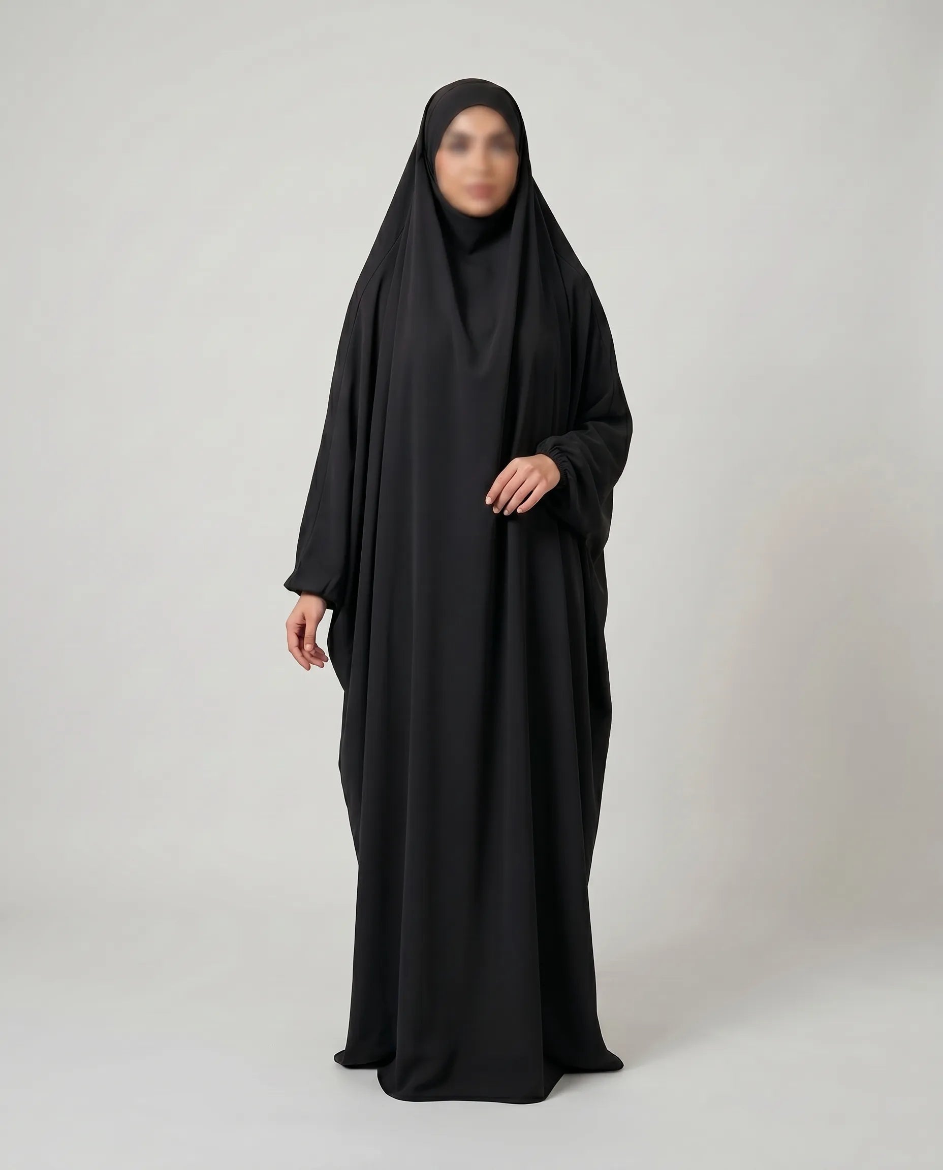 Overhead Open Abaya
