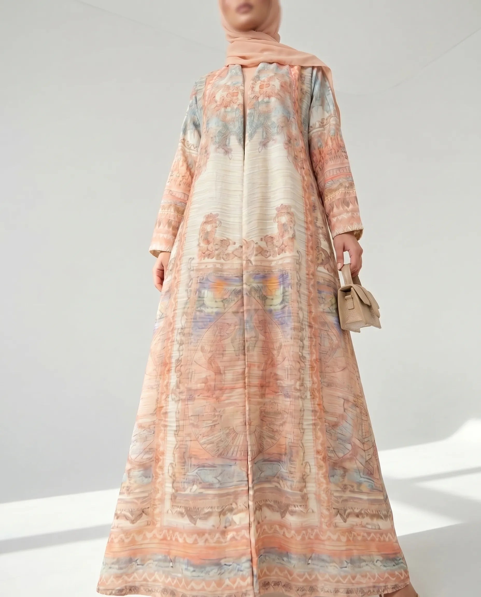 Open Kimono Abaya
