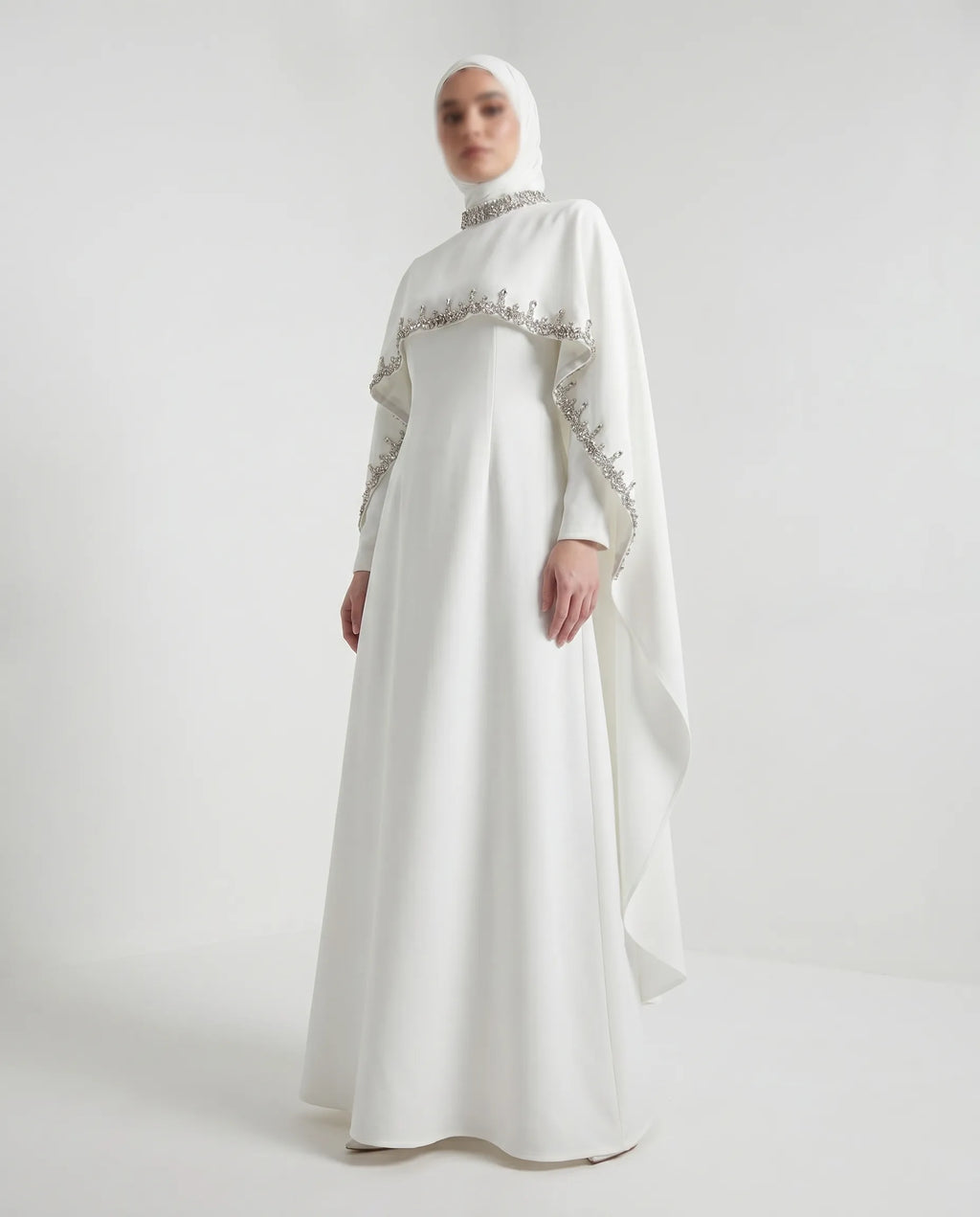 White Abaya for Nikkah