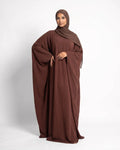 Brown Butterfly Abaya