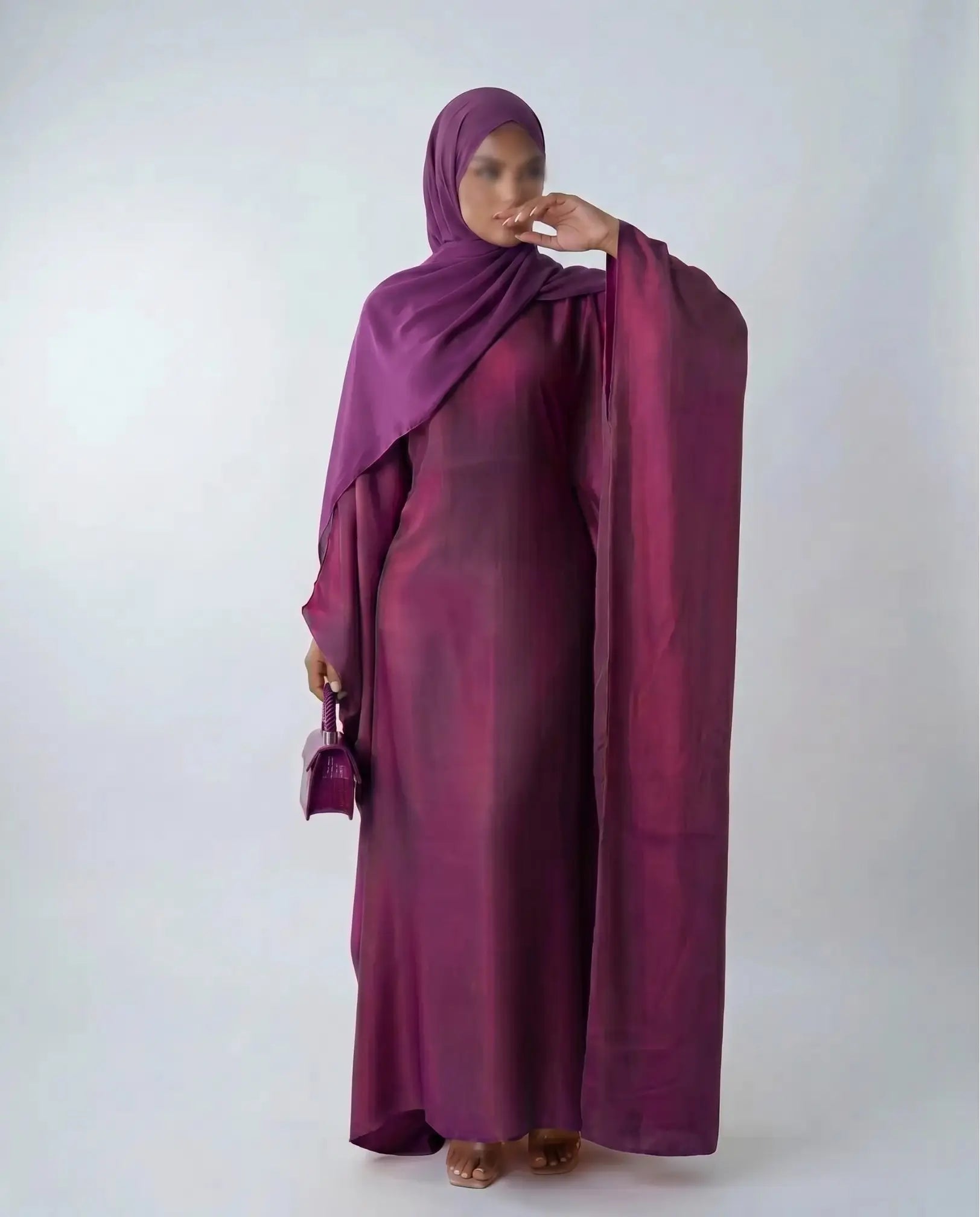 Silk Butterfly Abaya