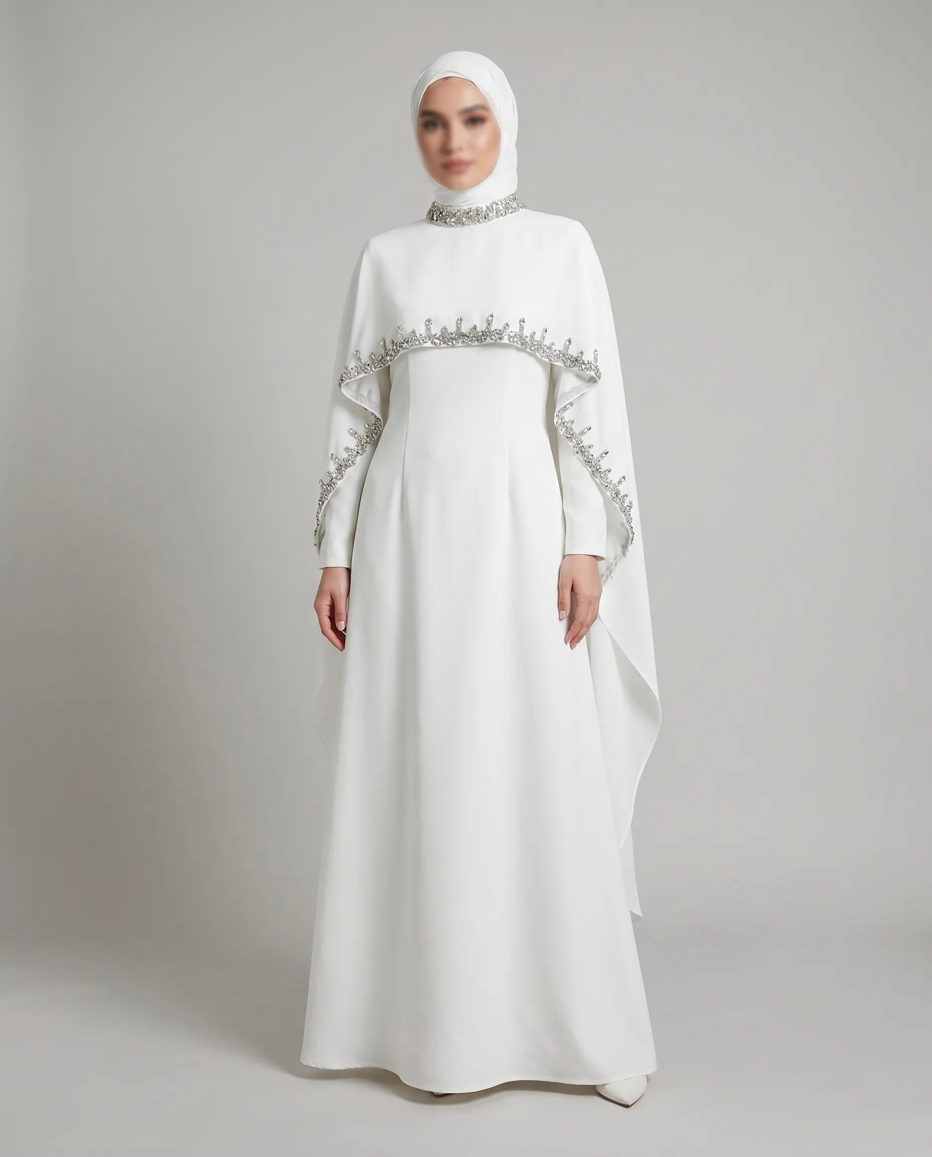 White Abaya for Nikkah